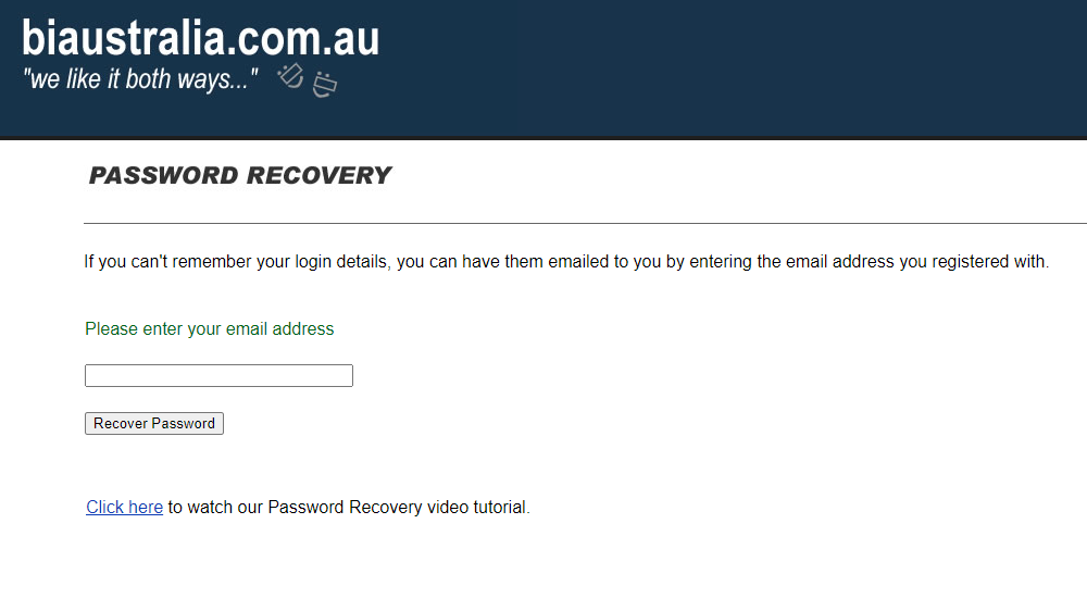 Biaustralia.com Login Guide