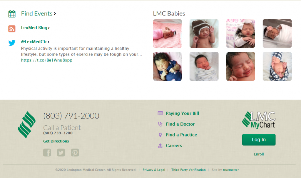 Lexington Medical Center Employee Portal