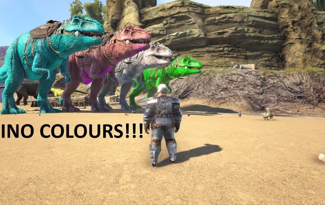 ARK Dino Color Regions