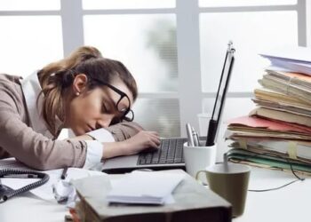 Sleeping in workplace