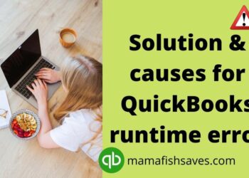 Solution & causes for Quickbooks runtime error