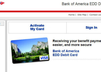 bank of america edd debit card