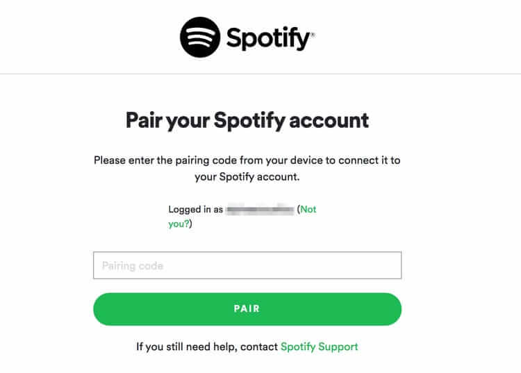 https spotify com pair