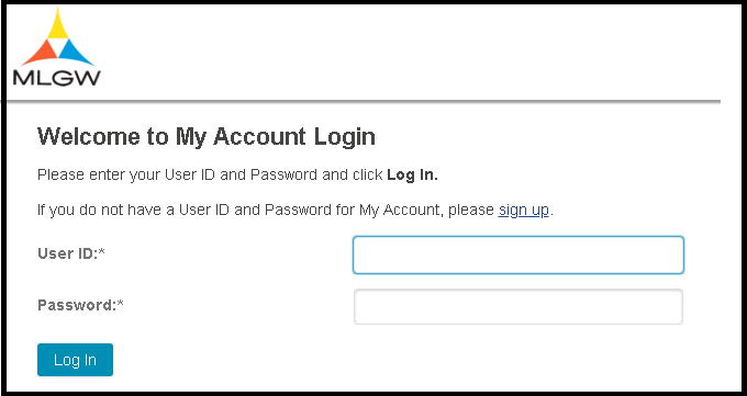 MLGW Login