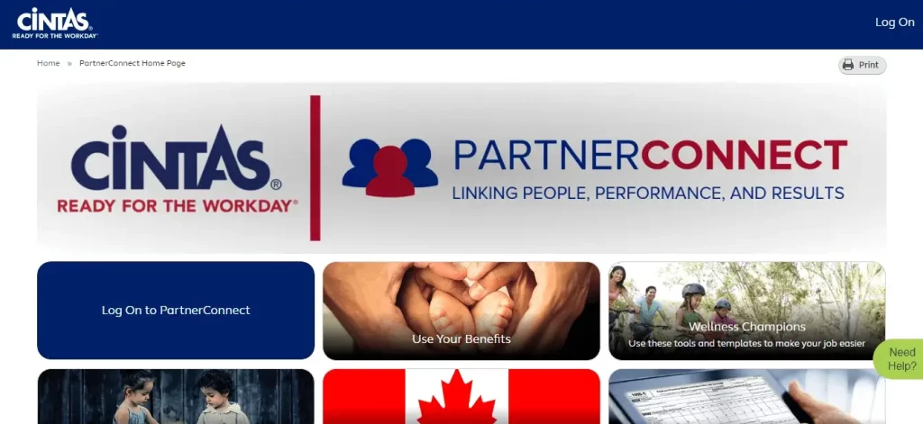 Cintas Partner Connect