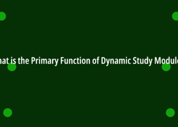 What is the Primary Function of Dynamic Study Modules?