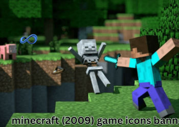 Minecraft (2009) Game Icons Banners