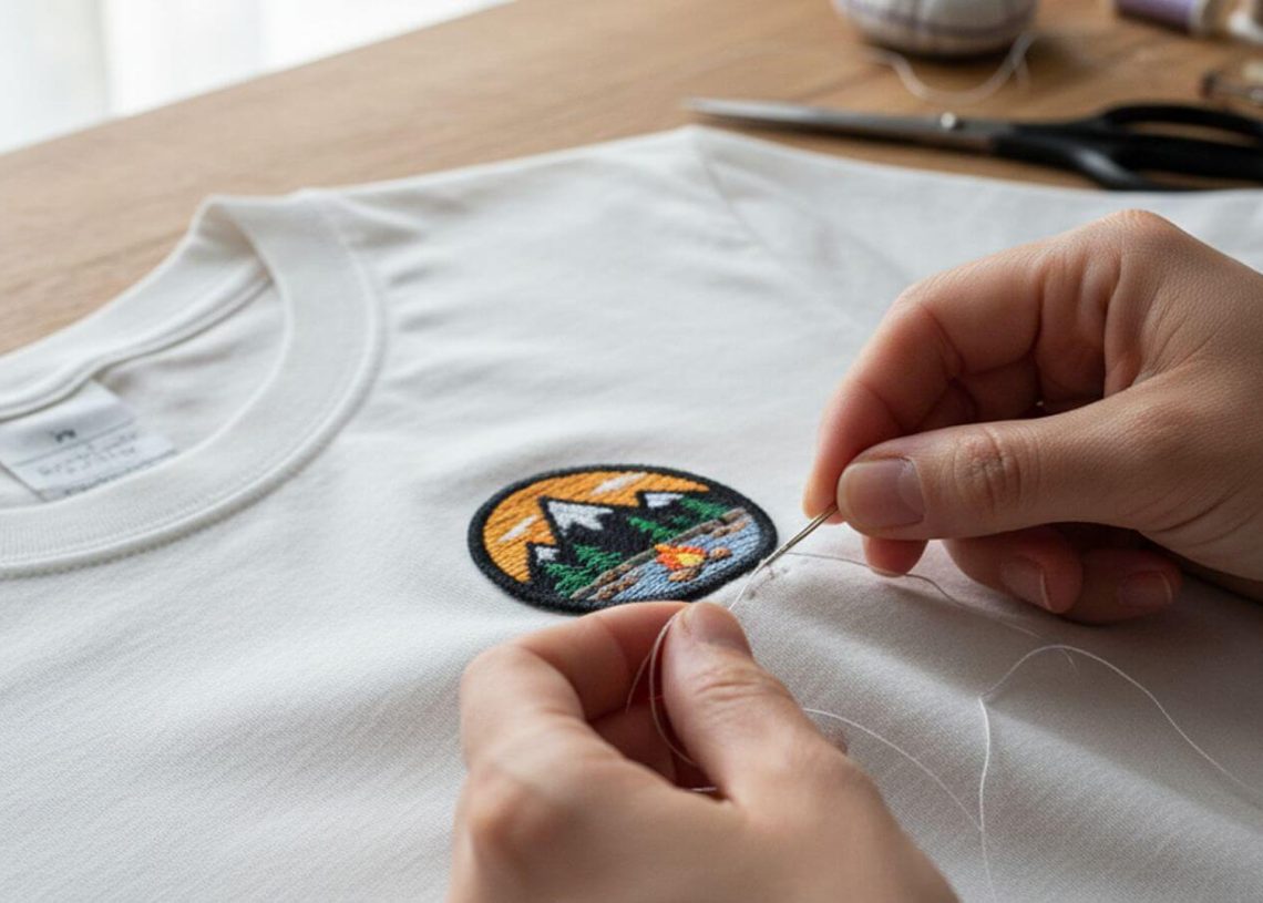 Easy Way to Attach Patches on Clothes