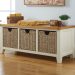 Hallway Storage Benches for Small Apartments