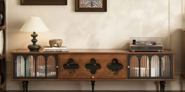 The Mid Century TV Stand Is Becoming a Storage Solution, Not Just a Media Console