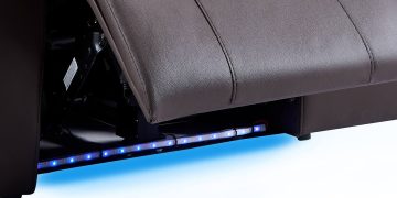 Versatile Reclining Loveseat: Sustainable Choice for Designers