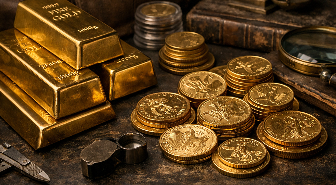 Gold Coins vs Gold Bars: Which Is Better for Your Investment Goals?